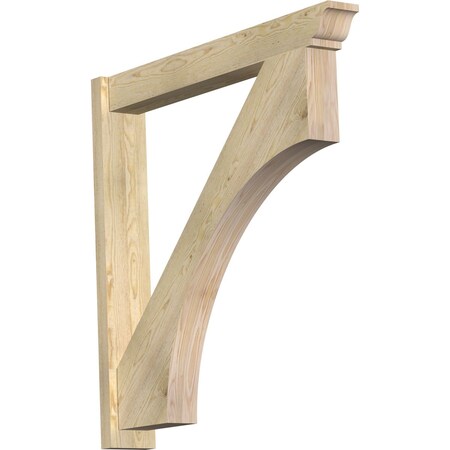 Ekena Millwork Westlake Rough Sawn Traditional Outlooker, Douglas Fir, 6"W x 42"D x 42"H OUT06X42X42WTL01RDF